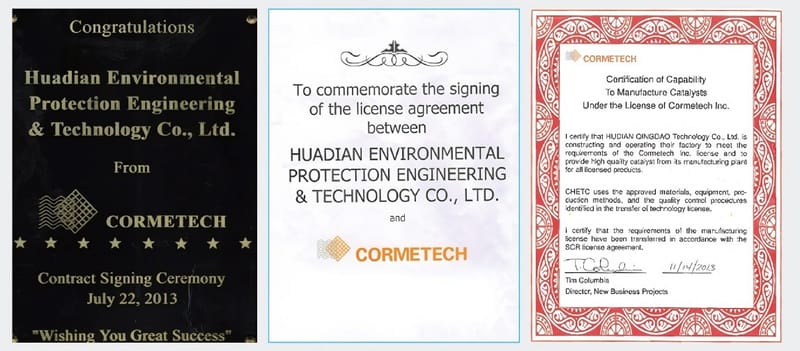 Cormetech certification